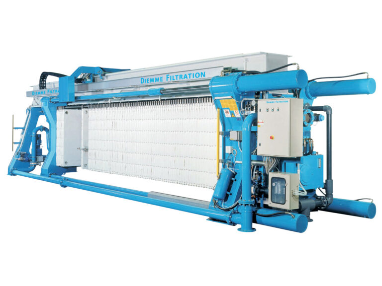 Filtropressa a trave alto mod. GHT