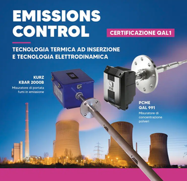 Ital Control Meters - Sonde per il controllo in continuo delle emissioni e portate dei camini